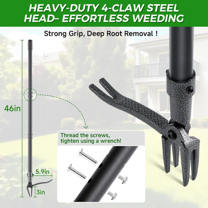 Wessae™ RootLift — Stand-Up Weed Puller