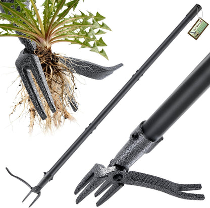 Wessae™ RootLift — Stand-Up Weed Puller