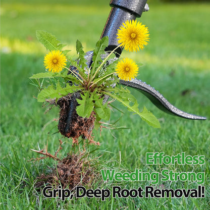 Wessae™ RootLift — Stand-Up Weed Puller